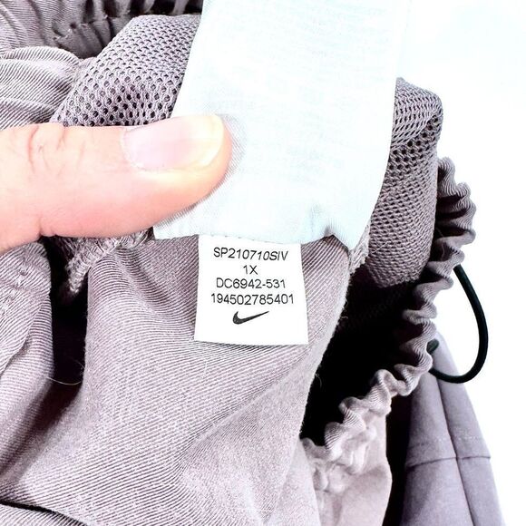 Nike lavender purple polyester jogger 1X - Picture 7 of 11